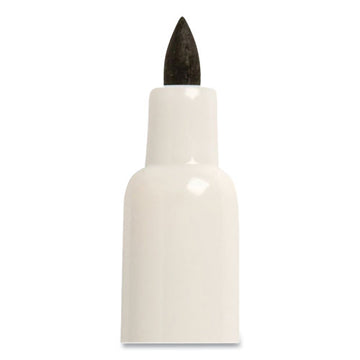 Quartet® Low-odor Dry-erase Marker With Magnetic Eraser Cap, Fine Bullet Tip, Black, Dozen freeshipping - TVN Wholesale